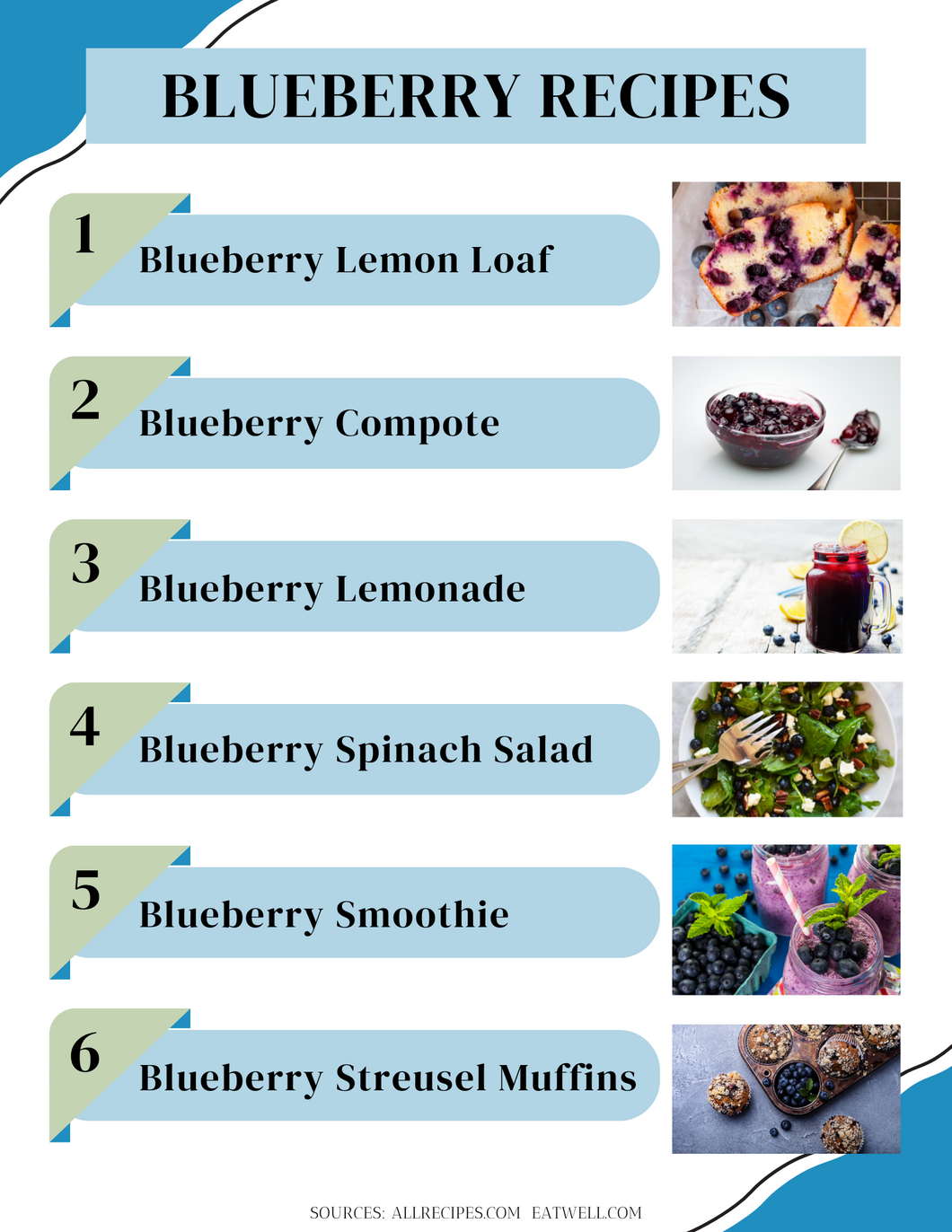 Blueberry Recipe Book