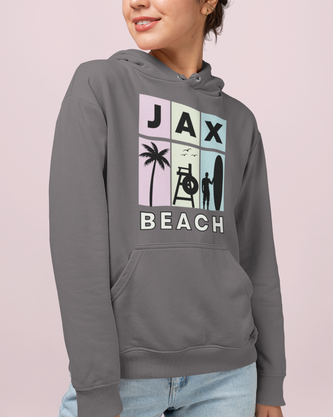 Jax Beach Long Sleeve UV, Dark Blue / 2x